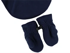 Name It dark sapphire fleece halsedisse og vanter polyester